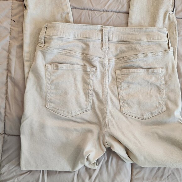 Joie Park Cargo pants Peyote zipper ankle cropped - Picture 6 of 12